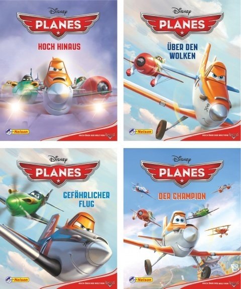 Nelson Mini-Bücher: Disney Planes 1-4 (Softcover)