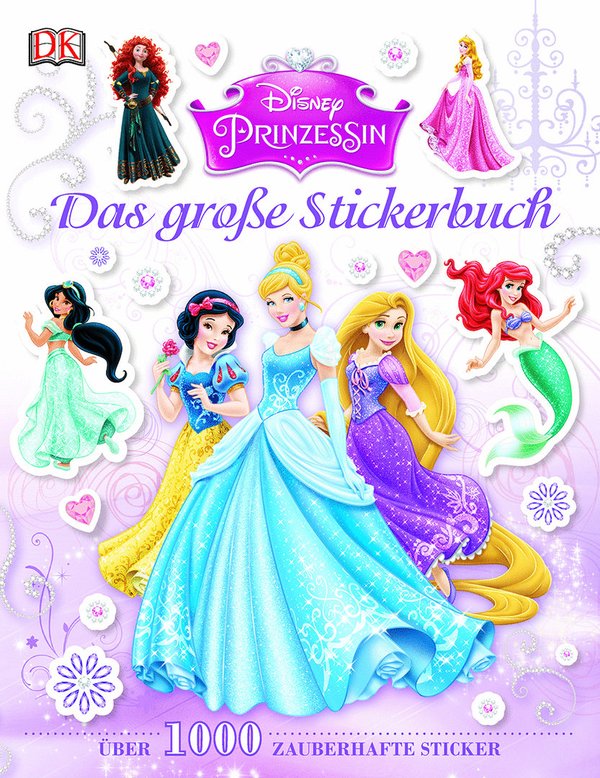 Disney Prinzessin Das große Stickerbuch