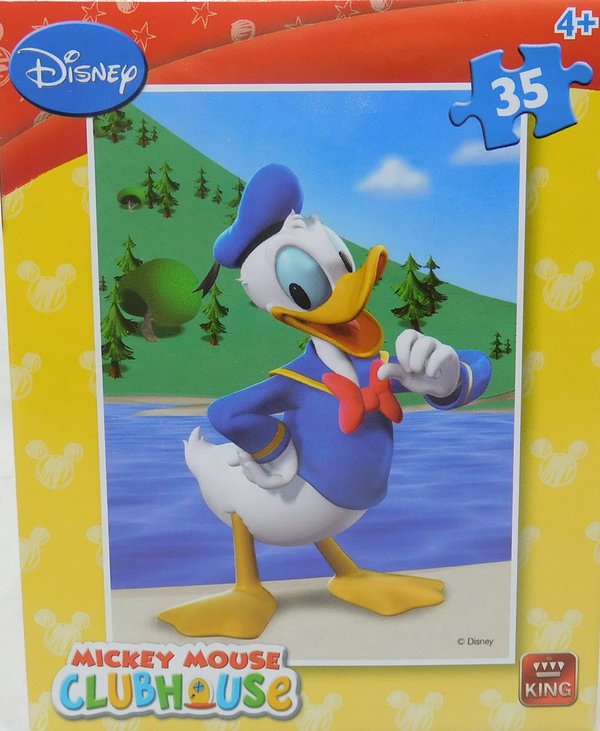 King Puzzle 35 Teile Donald Duck