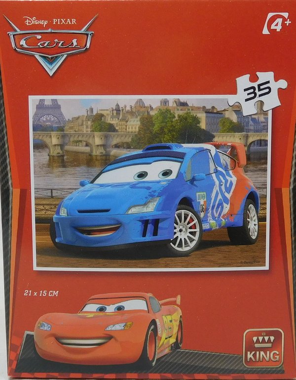 King Puzzle 35 Teile Cars Raoul Caroull