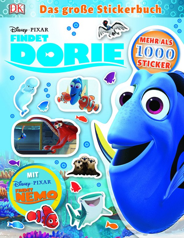 DK Verlag Buch Disney Findet Dorie Stickerbuch