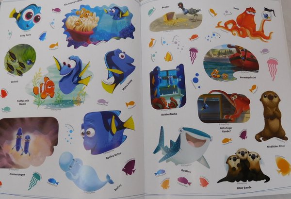 DK Verlag Buch Disney Findet Dorie Stickerbuch