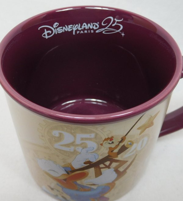 Disney Tasse kaffeetasse MUG 25 Jahre Disneyland  Discover the Stars