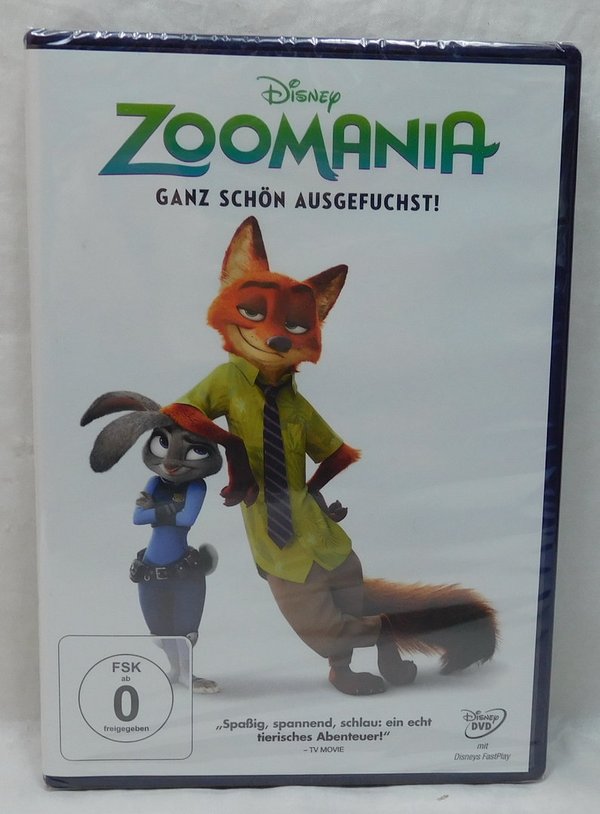 Original disney DVD Zoomania