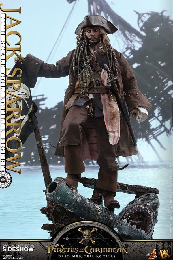 Pirates of the Caribbean Salazars Rache Movie Masterpiece DX Actionfigur 1/6 Jack Sparrow