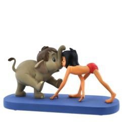enesco Figur enchanting Jungle Patrol (Hathi JR. & Mowgli Figurine) Dschungelbuch