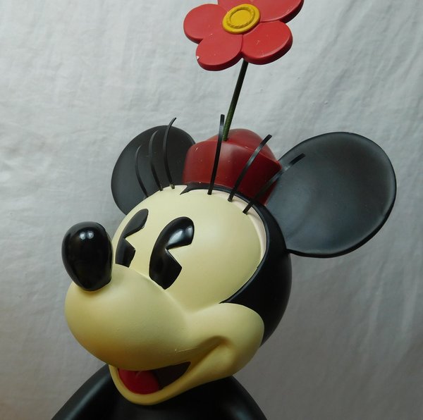 Vintage Figur Mickey und Minnie Mouse mit Eintrittskarten Walt Disney World