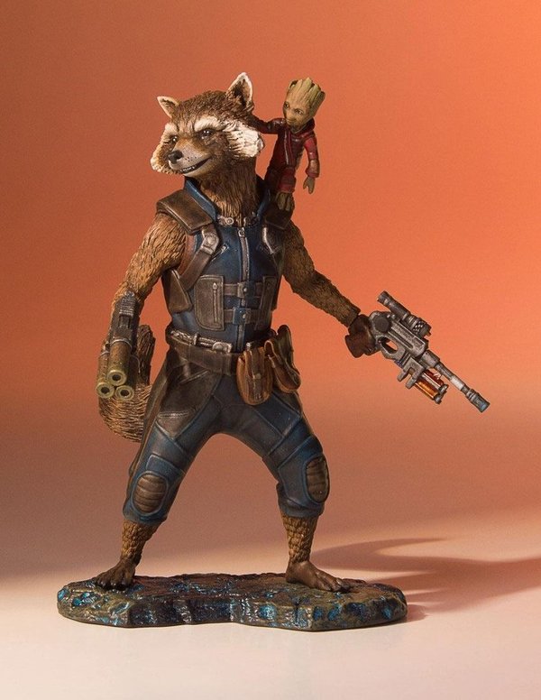 Guardians of the Galaxy 2 Collectors Gallery Statue 1/8 Rocket & Groot 11 cm