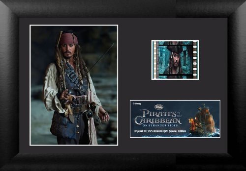 Mini Cell Filmstreifen Pirates of the Caribbean on Stranger Tides Capt. Jack Sparrow