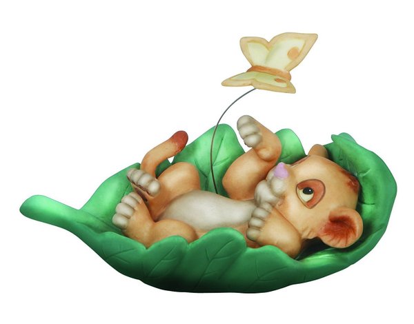 Precious Moments, Disney Showcase Junger Simba eingehüllt in Liebe 144702