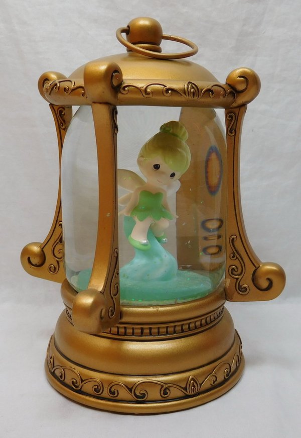 Precious Moments, Disney Showcase Musik Spieluhr Tinkerbel  in der Laterne 161102