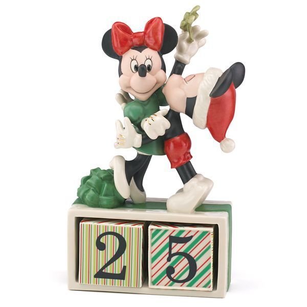 Disney Figur Lenox 859019 Mickey & Minniew Mouse Kalender Countdon bis Weihnachten