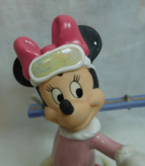 Disney Figur Lenox 856510 Minnie Mouse Winter mit Ski