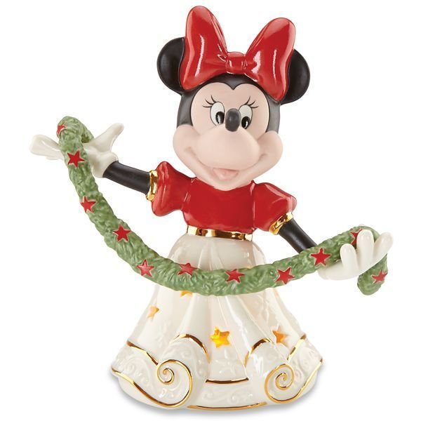 Disney Figur Lenox 853571 Merry Minnie Weihnachts Minnie Mouse