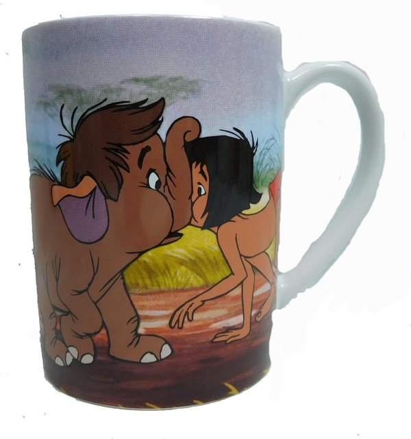 Disney Kaffeetasse Tasse Mug Pott Kaffee Becher Disneyland Paris Dschungelbuch