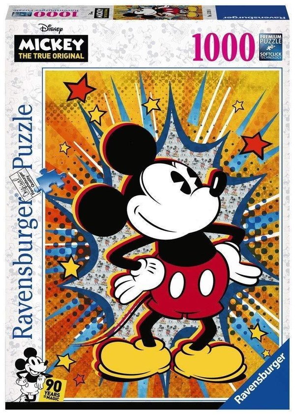 Disney Puzzle Ravensburger 15391 1000 Teile 90 Jahre Mickey Mouse
