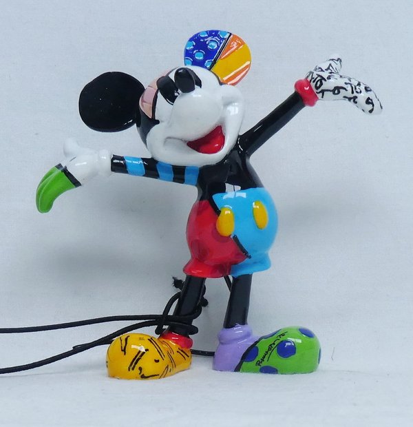 Disney Enesco Romero Britto Figur 4049372 Mickey Mouse Mini fröhlich
