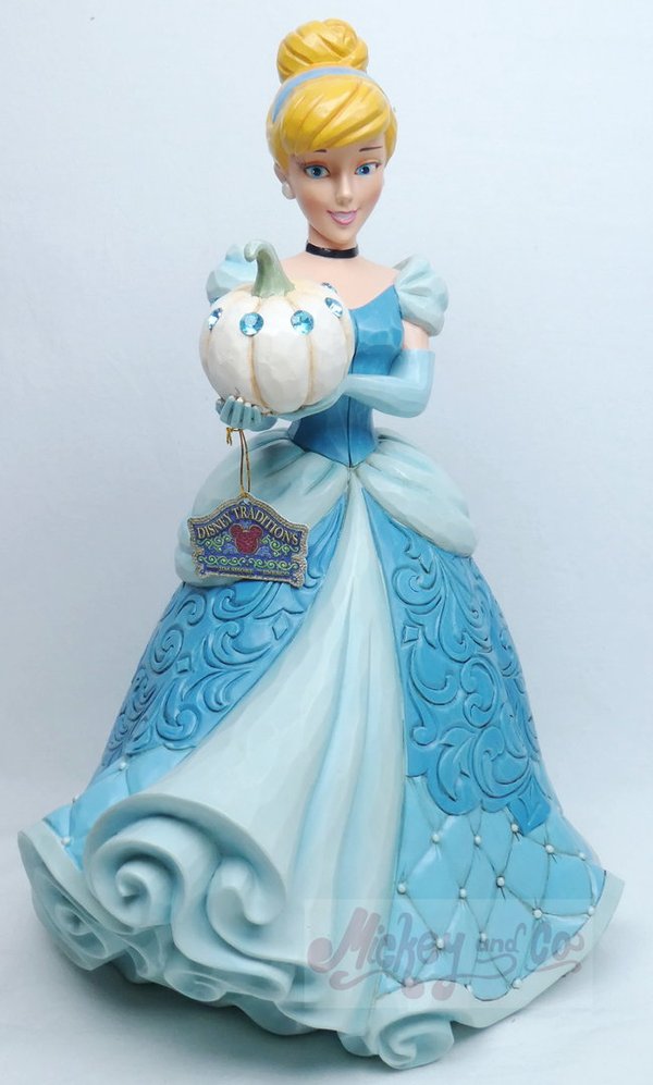 Disney Enesco Traditions Jim Shore Figur : 6013078 The Iconic Pumpkin Cinderella Deluxe