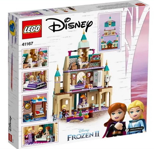 Diseny Lego 41167 Frozen II Schloß mit Spielfiguren