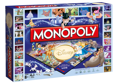 Monopoly Disney Bösewichte Edition Brettspiel Brandneu 