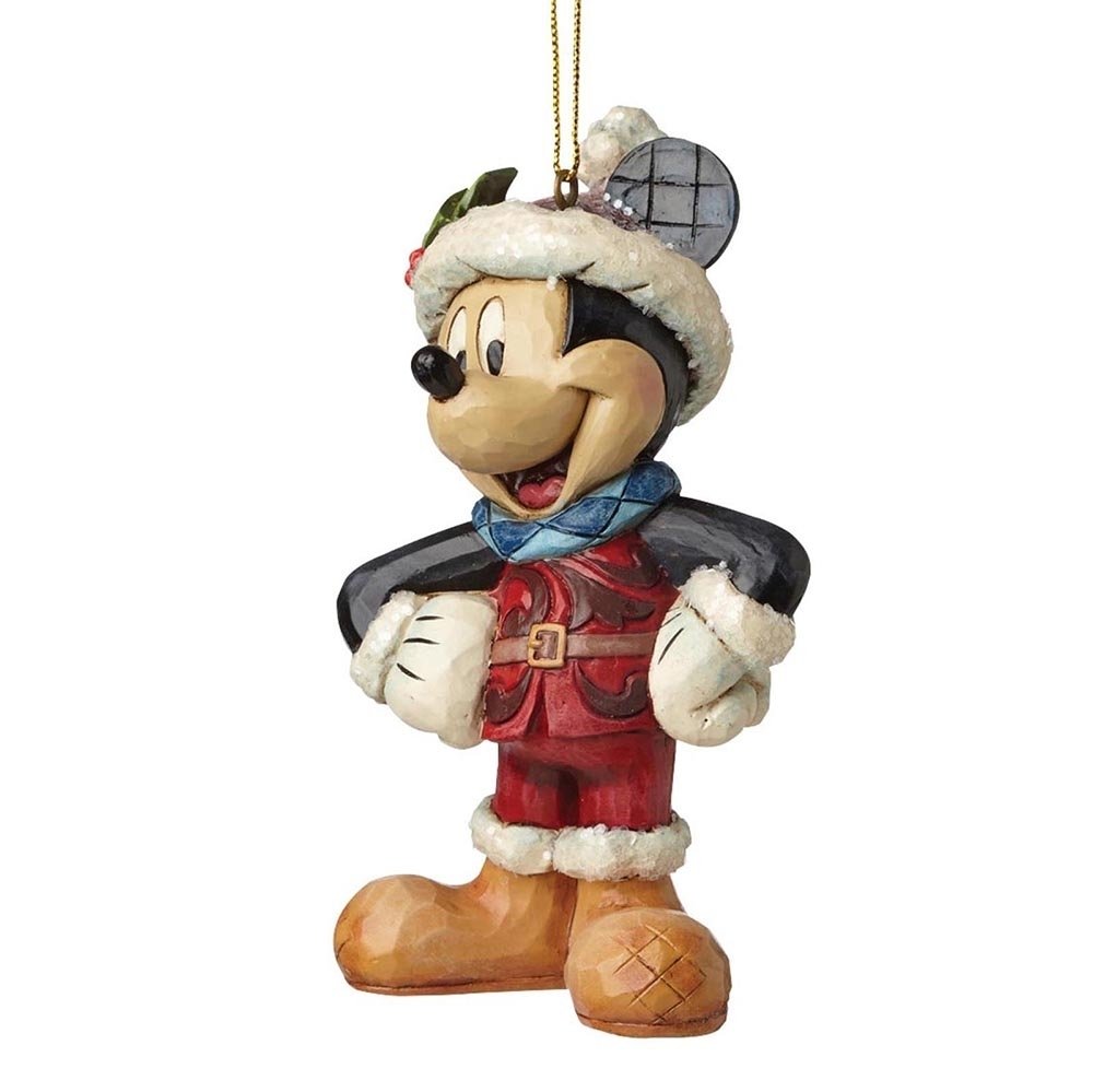 Disney Traditions A21429 Christmas Cogsworth Hanging Ornament 