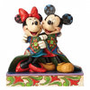 Disney  enesco Traditions Jim Shore: Warm Wishes Mickey & Minnie Figur