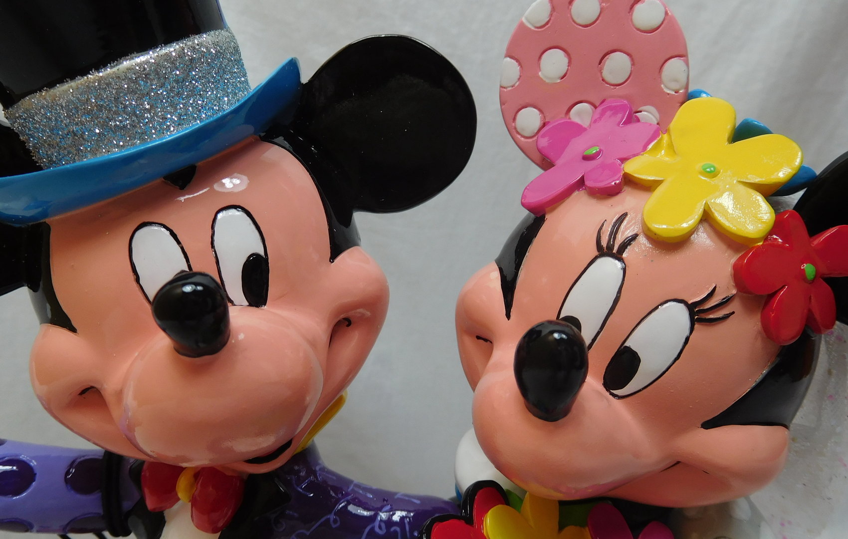 Offiziell Lizenziert Disney Britto Mickey und Minnie Maus Hochzeit Figur