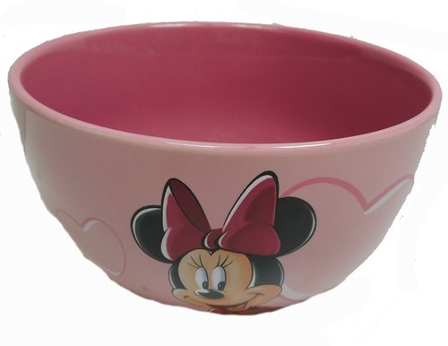 Müslischale Disney Minnie Mouse pink erhaben Poträit