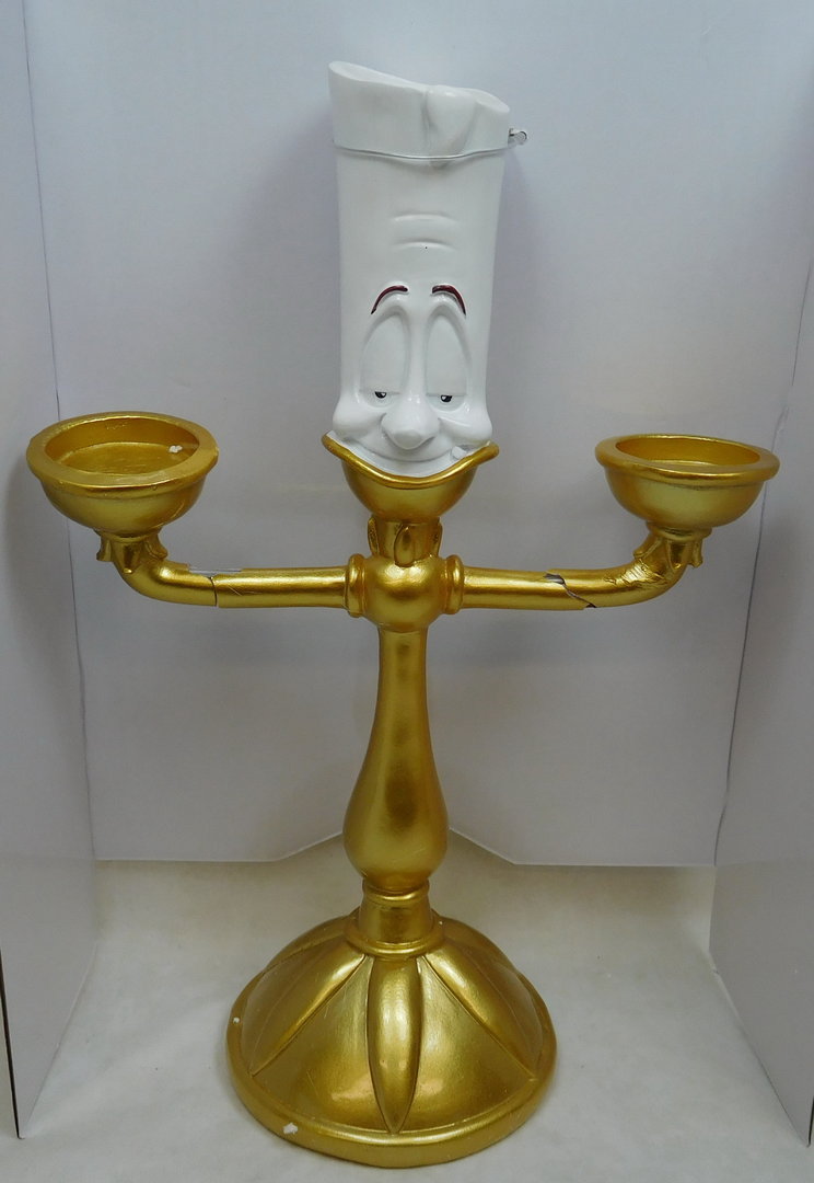 Die Schöne und das Biest Leuchtfigur Kerzenständer Lumière Disney Led 