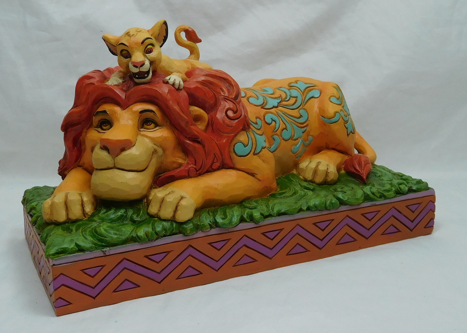 Disney Figur enesco Shore Traditions 4040432 Simba Nla König der Löwen Pride Roc
