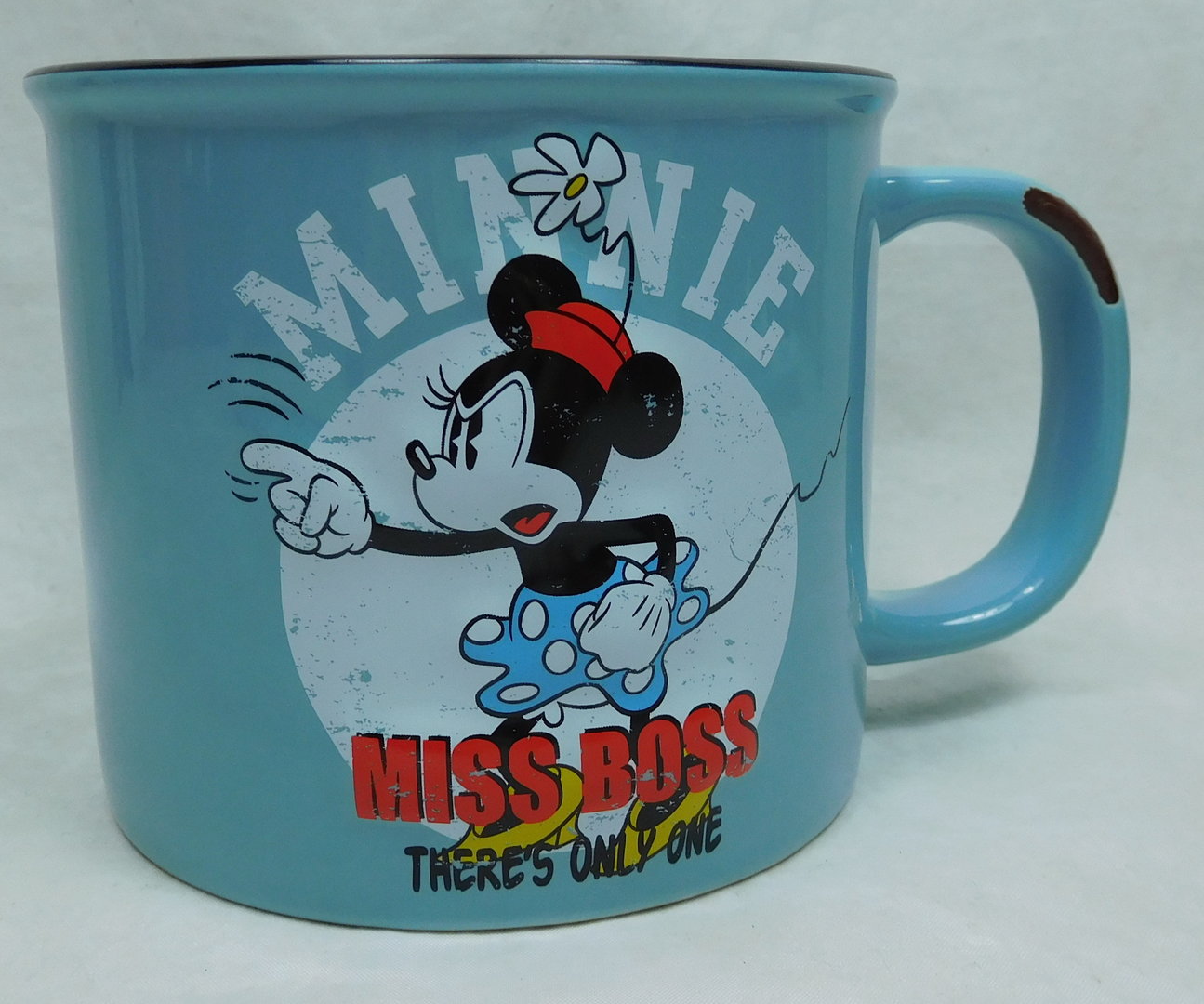 Disney Kaffeetasse Tasse Mug Pott Kaffee Disneyland Paris Retro Minnie Mouse 