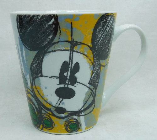 Disney Kaffeetasse Tasse Mug Pott Kaffee Becher Egan Serie Mickey Zeichnungen  1PB