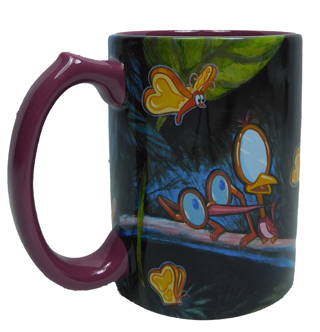 Disney MUG Kaffeetasse Tasse Pott Teetasse Alice im Wunderland Grinsekatze 