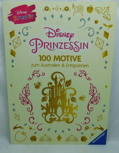 Disney Prinzessin - 100 Motive zum Ausmalen und Entspannen