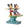 Disney Traditions Jim Shore Figur : Mickey & Minnie surfen