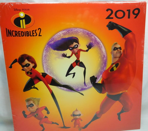 Grupo Erik Editores cp19028 - Kalender 2019 Disney Incredibles 30 x 30 cm