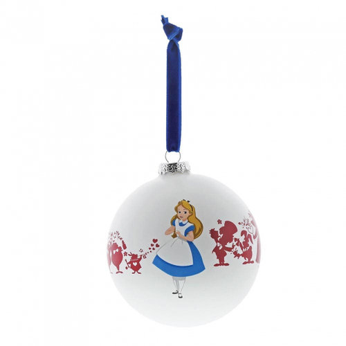 Disney Enesco Enchanting Ornament Weihnachtsbaumschmuck Alice im wunderland Weihnachtsbaumkugel