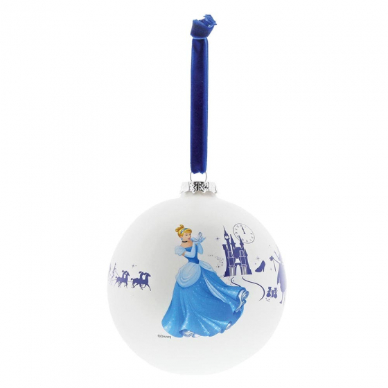 Disney Enesco Enchanting Hanging Ornament Weihnachtsbaumschmuck Cinderella bunt 