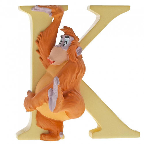 Disney Enesco Enchanting Buchstabe : "K" - King Louie Dschuntgelbuch