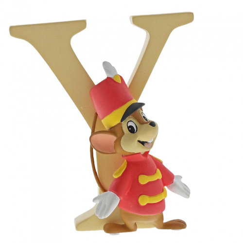 Disney Enesco Enchanting Buchstabe : "Y" - Timothy Q Mouse Pinocchio
