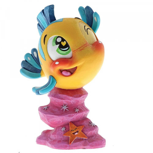Disney enesco Showcase Miss Mindy Figur Flounder aus Arielle die Meerjungfrau
