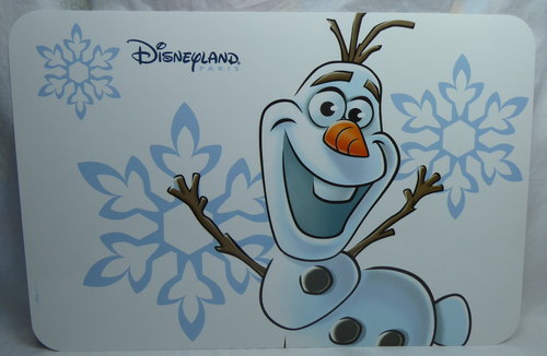 Disney Disneyland Paris Tischset Platzset Platzdeckchen Olaf Eiskönigin Frozen