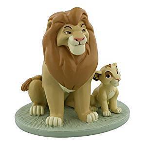 Disney Classic Figur WIDDOP Magical Moments : König der Löwen Mufasa &amp; Simba