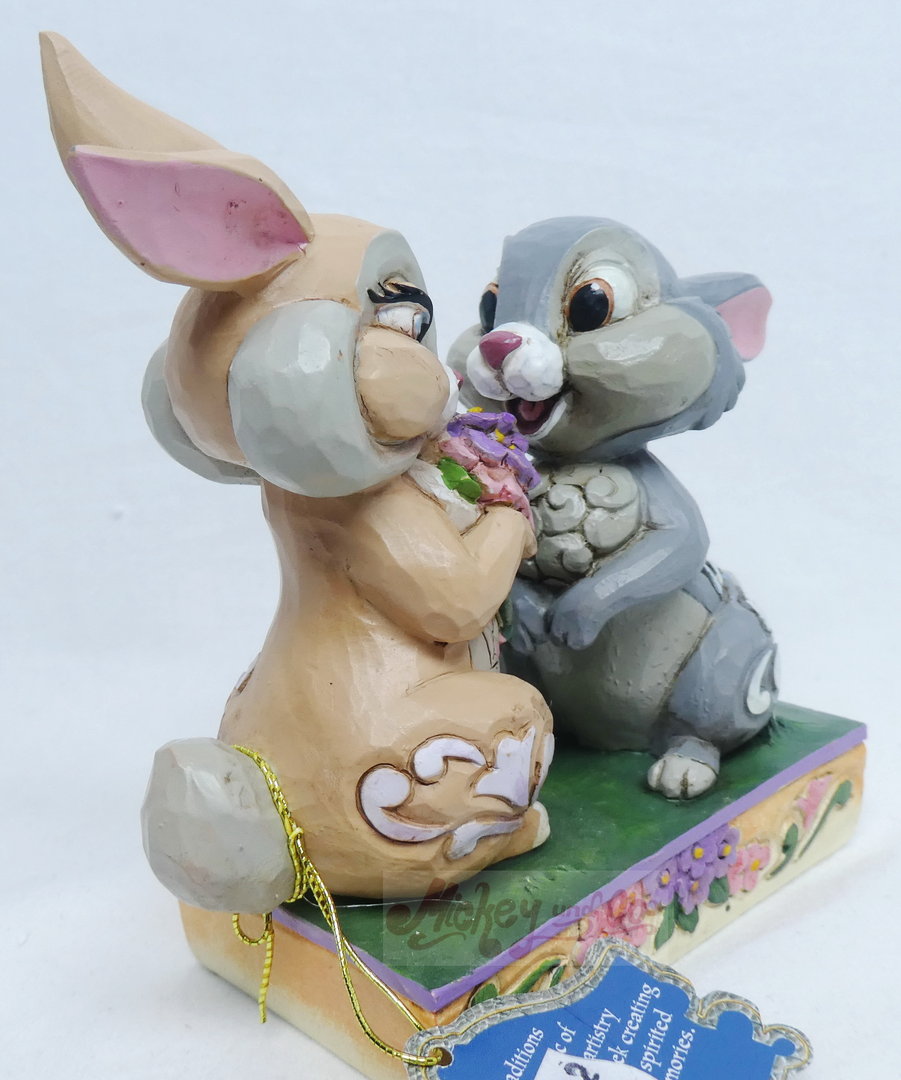 Disney Traditions Shore Enesco Figur 6005963 Klopfer und Freundin aus Bambi 