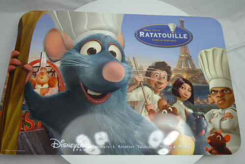 Disney disneyland Paris Tischset Platzset Platzdeckchen Ratatouille