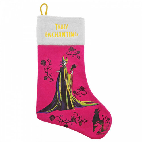 Disney Enesco Enchanting Weihnachtsstrumpf Kaminsocke Maleficent