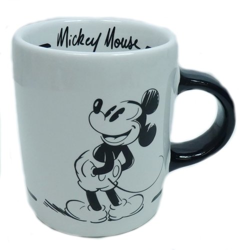 Disney Porzellan s/w Serie Retro Mickey Mouse Espressotasse