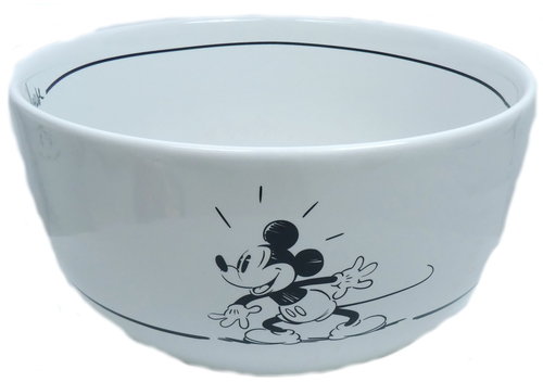 Disney Porzellan s/w Serie Retro Mickey Mouse Salatschüssel