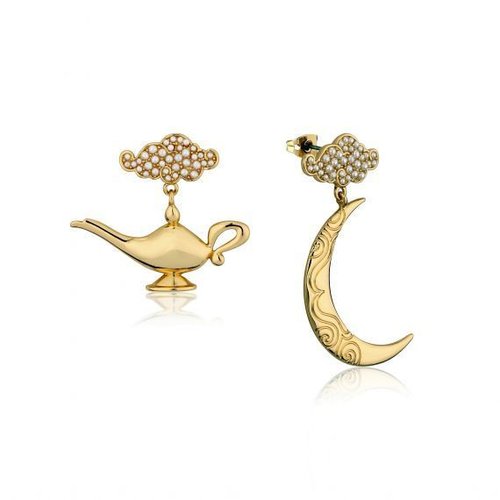 Dschinni Lampe - Ohrringe Gold Couture Kingdom Aladdin