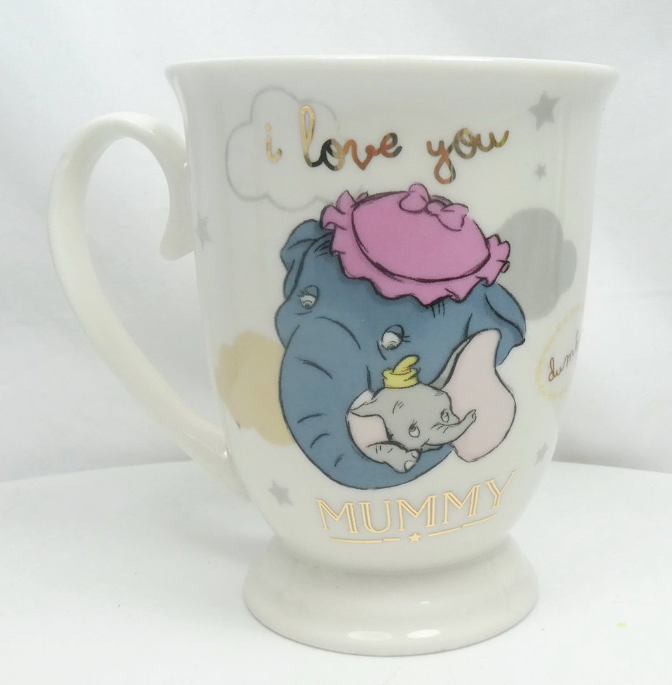 Disney MUG Kaffeetasse Tasse Pott Teetasse Widdop magical Moments Dumbo smile 